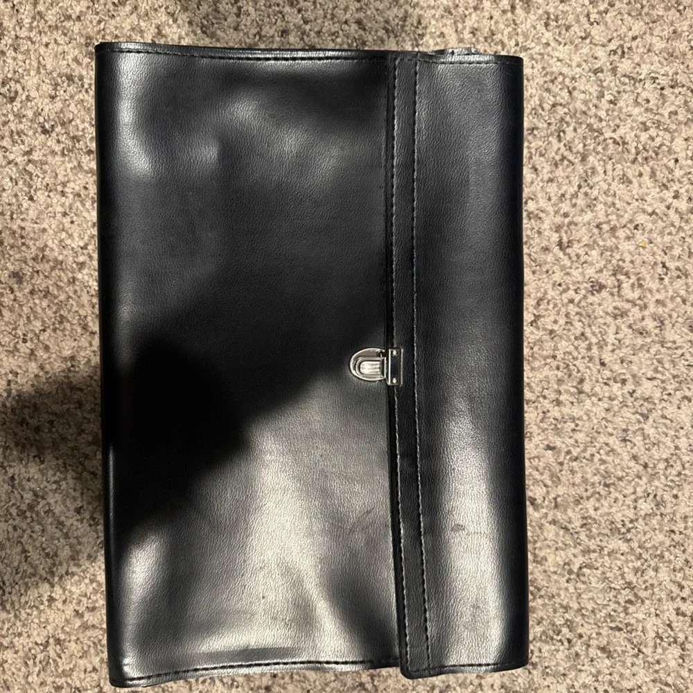 Black Leather Men's Bag Vintage Homa